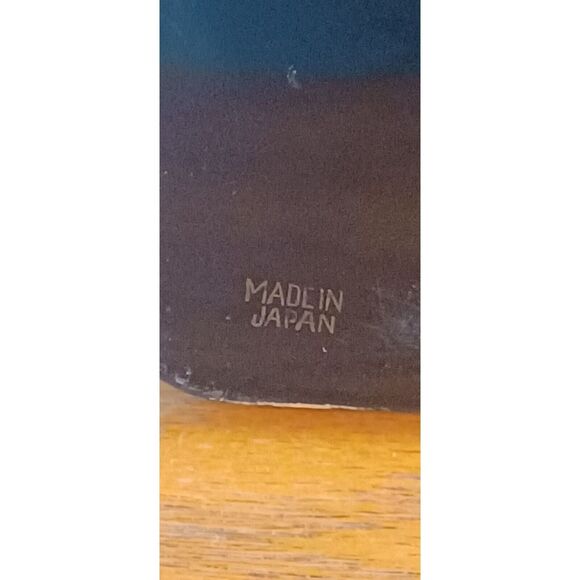 Japanese Lacquerware Urushi Lacquer Embossed Gold Accents Tea Tray w Makers Mark - Picture 7 of 16